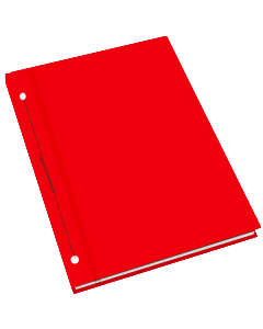 Carpeta escolar roja
